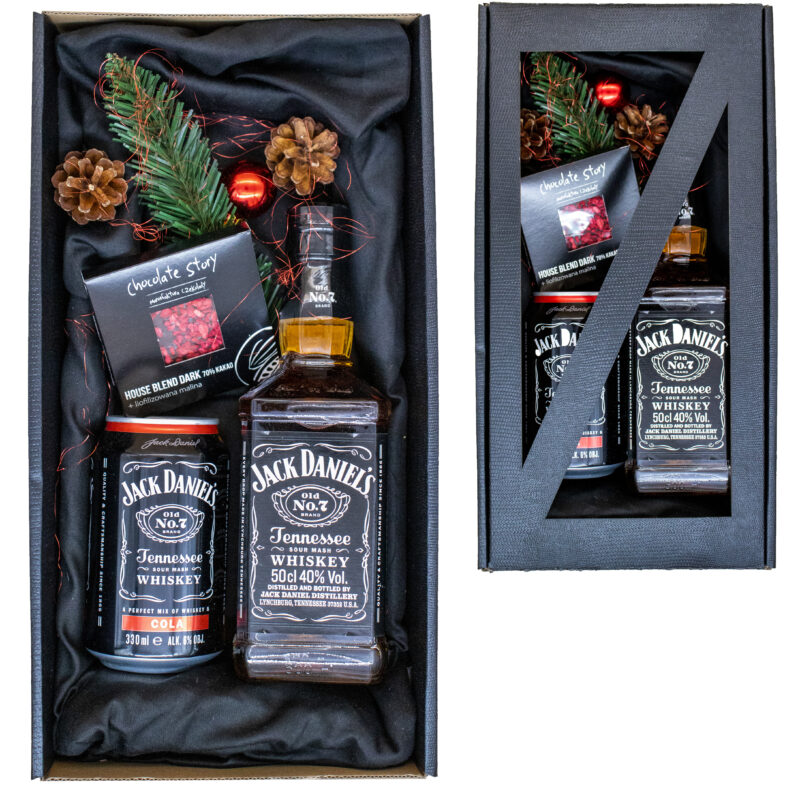 zestaw prezentowy z whisky jack Daniels