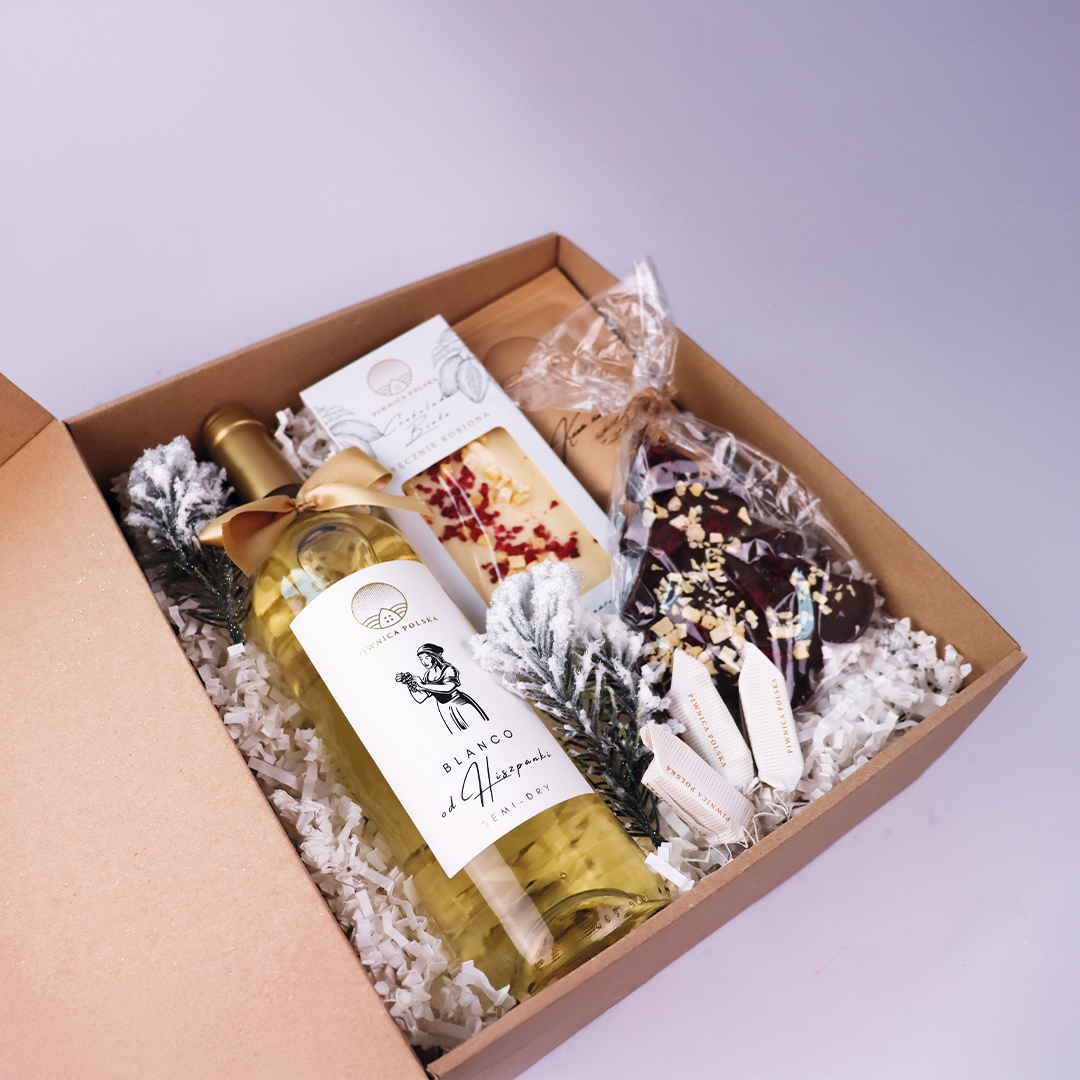 Zestaw Upominkowy Śnieżna Kompozycja