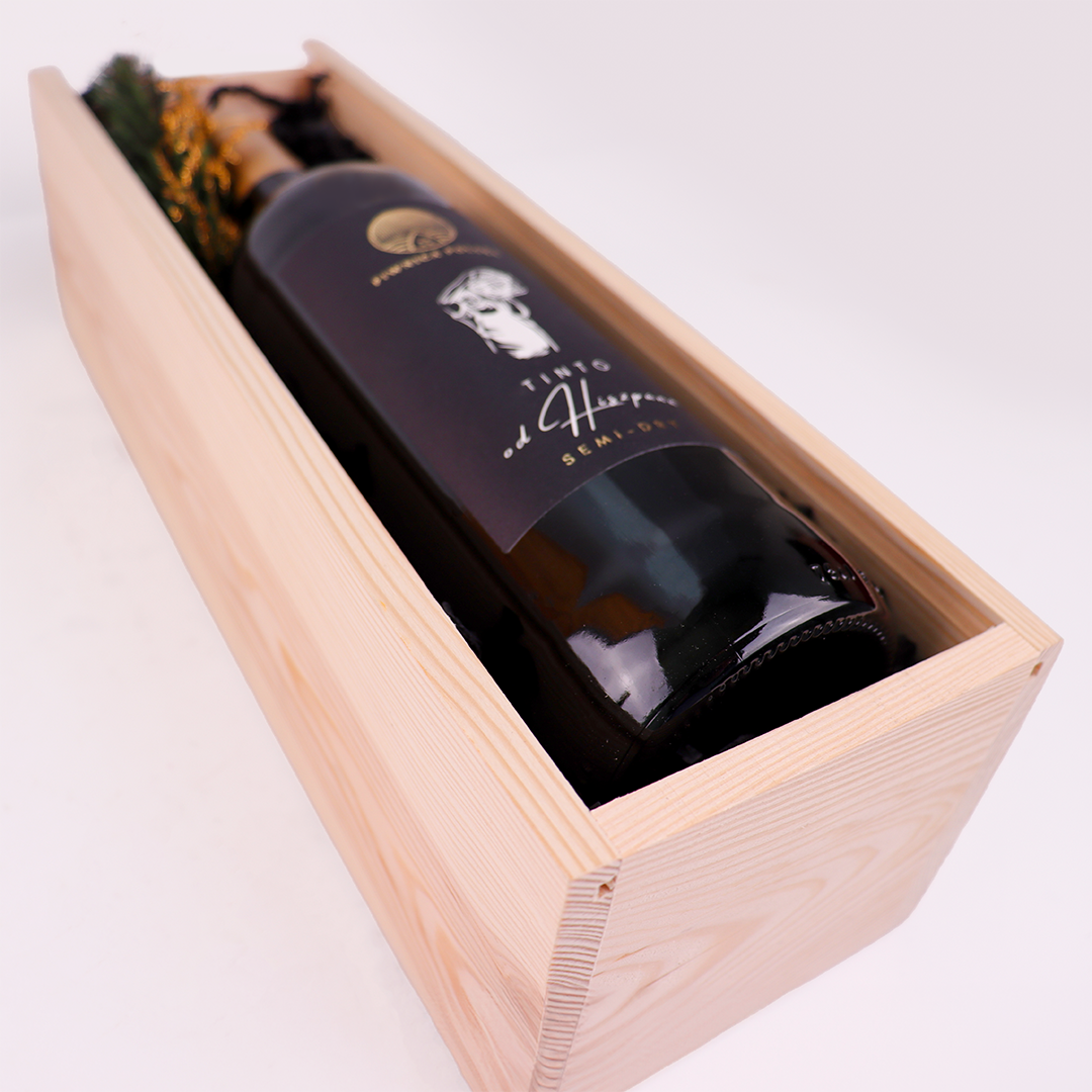 Zestaw Prezentowy Wino Od Hiszpana w Skrzynce