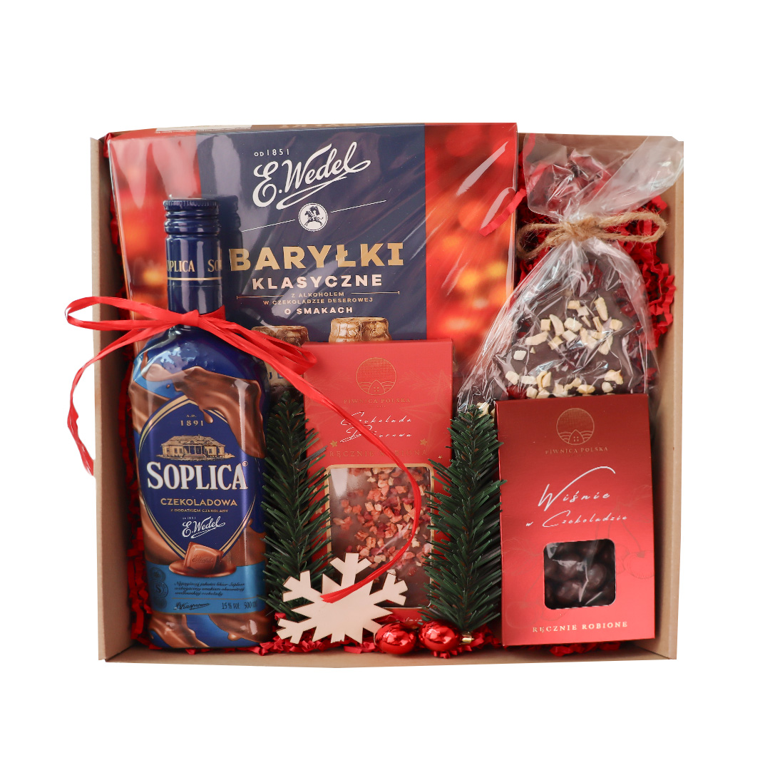 Zestaw Upominkowy Czekoladowe Święta