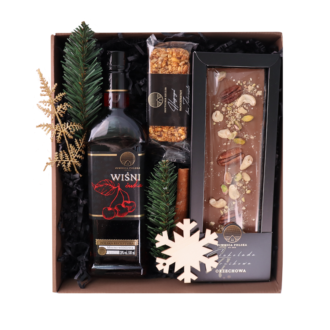 Zestaw Upominkowy Świąteczny z Wiśniówką - obrazek 2